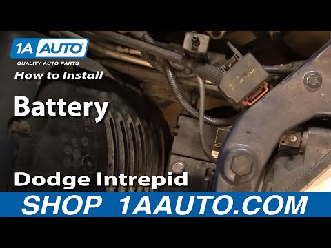 How To Install Replace a Battery Dodge Intrepid 98-04 1AAuto.com