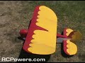RC Airplane Crash Bad Landing