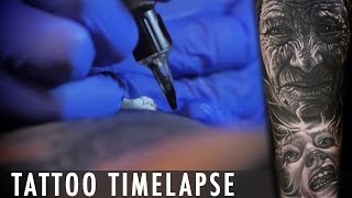 Tattoo Timelapse - Q Tattoos