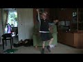 William does a Fred Astaire