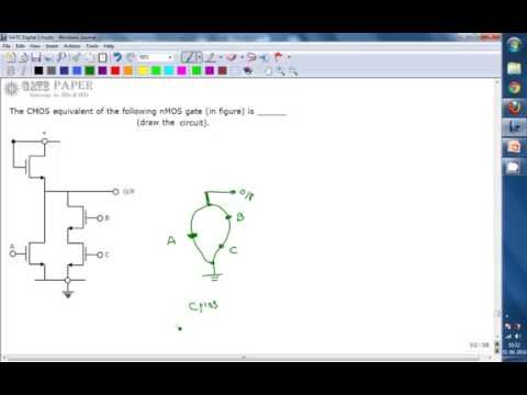 how to draw cmos logic gates