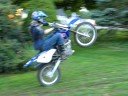 drz125L wheelies 1 of  2