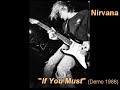 If You Must - Nirvana