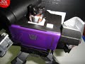 TRANSFORMERS Soundwave MP3 Player Music Label TOMY TAKARA TRANSFORMERS Soundwave MP3 Player Music Label TOMY TAKARA