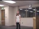 Heather Singing - ISSMA Competition