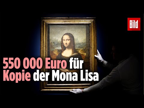 550 000 Euro für Kopie der Mona Lisa! Es stammt von einem unbekannten Künstler