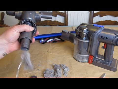 how to unclog dyson animal