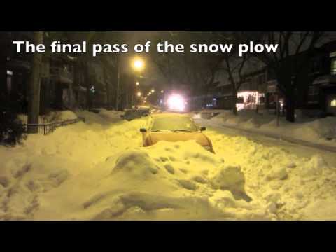 Snow Removal - 47 cm (18.5 inches) of snow fell in Montreal on Dec 27, 2012 and it took the city eight days to pass by my street. It would take another 48 hours until the o...