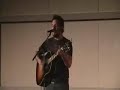 Dustin Kensrue - Blood And Wine - Live @ UC Irvine