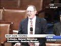 Rep. Don Young on ANWR and Gov. Sarah Palin