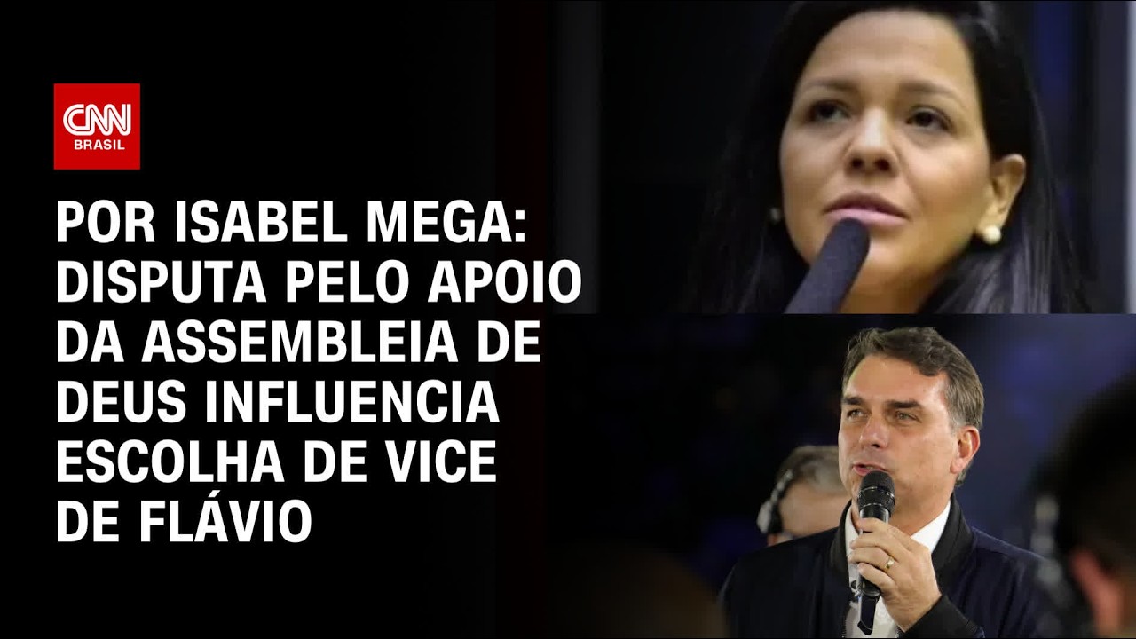 Priscila na vice ajudaria Flávio com Assembleia de Deus  | LIVE CNN