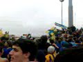 Rosario despues del clasico Canalla Festejos en el munumento