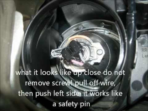 How to change headlight bulb on 2010 Subaru Outback