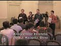 astor piazzola: maria de buenos aires y tango, ferenc farkas: magyar jelenetek. w-kvartet (elementary school of arts jaroslava kvapila, brno, czech republic): radek hrb�?ek, eva huta?ov�, vojta ?ob�?, jan hrb�?ek, professor b?etislav winkler; 2. price in national round of chamber music competition 2007 (vysok� m�to)