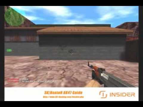 how to control ak recoil in cs 1.6