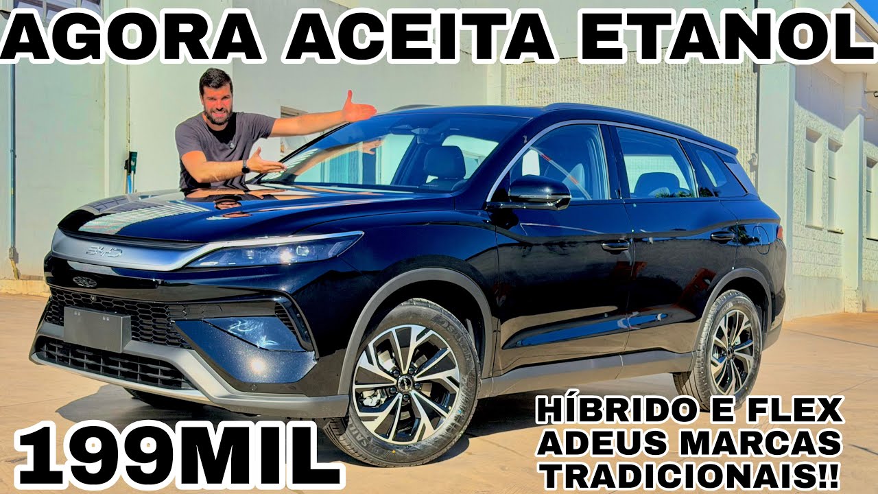 LANÇAMENTO BYD SONG PRO 2027 HÍBRIDO FLEX EM DETALHES | MELHOR QUE JAECOO E HAVAL H6??