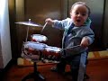 Elia young drummer - giovane batterista 1 anno