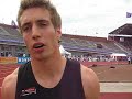 Reaction of Bjorn Blommerde @ Dutch Championship Atletics