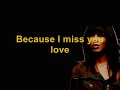 Maria Mena - Miss You Love + Lyrics Maria Mena - Miss You Love + Lyrics