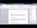 Microsoft Word 2007-2010 – wykonanie ćwiczenia zaawansowanego cz. V