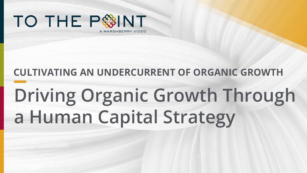 Thumbnail for Driving Organic Growth Through Human Capital Strategy video