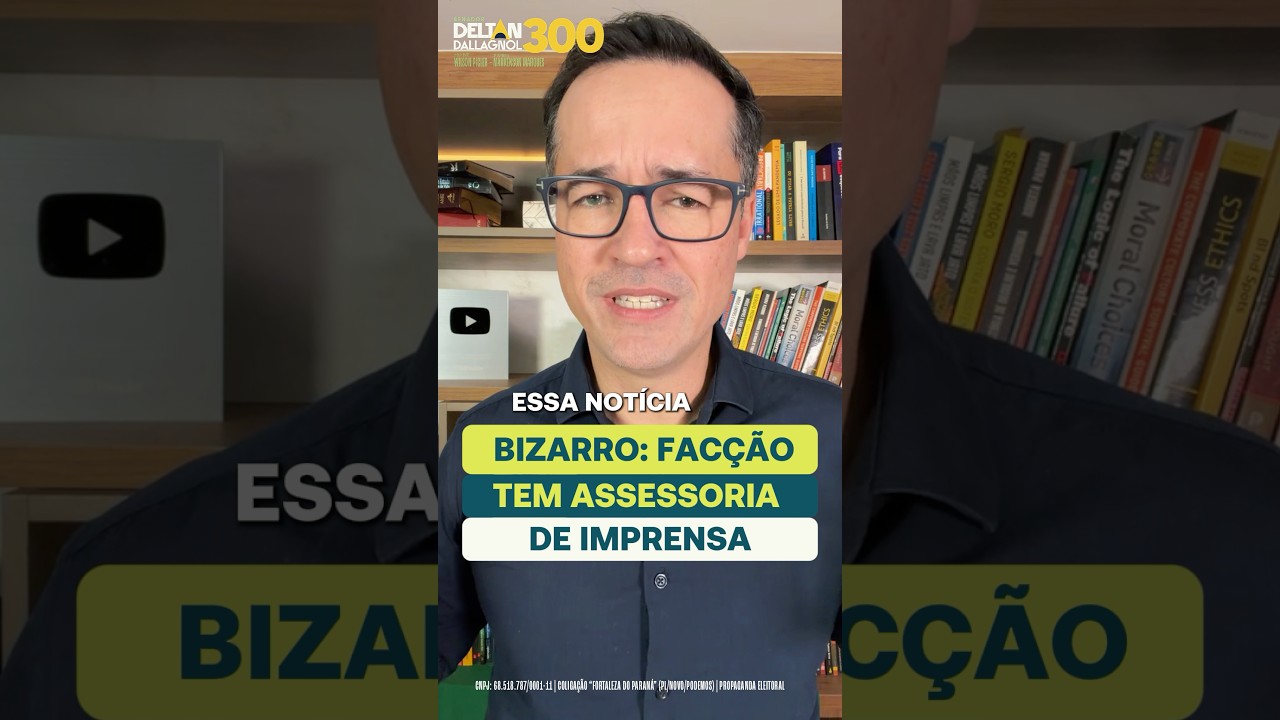 No Brasil, facção tem até assessoria de imprensa. ENTENDA!