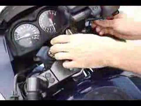 how to attach ez pass to motorcycle