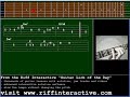 http://www.riffinteractive.com

guitarist ed bickert (b. 1932) grew up in a musical family and consequently started his own career at the early age of eight.  however, his career did not take off until he reached adulthood and began to work in clubs and studios in toronto.  he worked with many of the american jazz artists who came through town; including red norvo, chet baker, paul desmond, frank rosolino and milt jackson.

today's lick uses takes a common minor progression im -v - im and adds some interesting color.  the line over the five chord (g7alt) actually implies its tri-tone substitution (db).  check out the first three notes under the g7alt: f, db & ab.  these spell out a db major triad using the 1st, 3rd and 5th degrees of its scale.  the tri-tone interval is also known as a diminished fifth or augmented fourth.  its distance is exactly halfway around the circle of fifths.  dominant seventh chords are suitable substitutes for each other because of their common tones, the 3rd and 7th degrees of each.  g7 has b and f as its 3rd and 7th; db has f and cb (or b) as its 3rd and 7th.