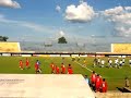 Palmas 1x2 Araguaína - Entrada em campo do Araguaína