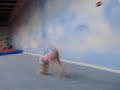 Tiffany Doing A Round Off, Back Handspring!