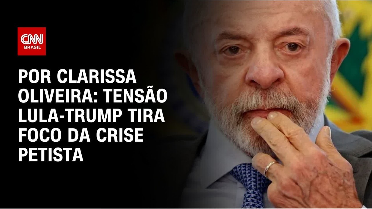 Análise: Tensão Lula-Trump tira foco da crise petista | LIVE CNN