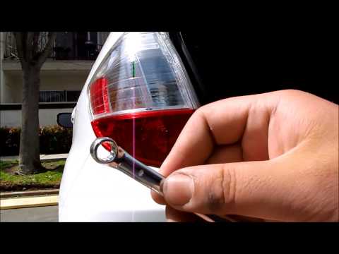 DIY JDM OEM Honda Fit Tail light Installation