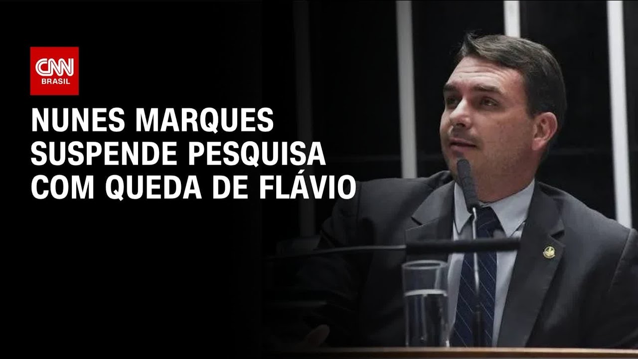 Nunes Marques suspende pesquisa eleitoral que revelou queda de Flávio | CNN 360°