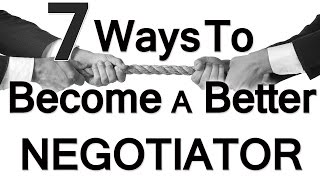 Are You Ready To Negotiate?