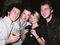 the luas pub crawl

pat butch�r & lucy 'stick it up your rowell' rowell, lots of love to you both on your big trip.

belated congratulations on the forthcoming conception.

dara x