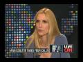Ann Coulter VS. Joy Behar: Larry King LIve part 1