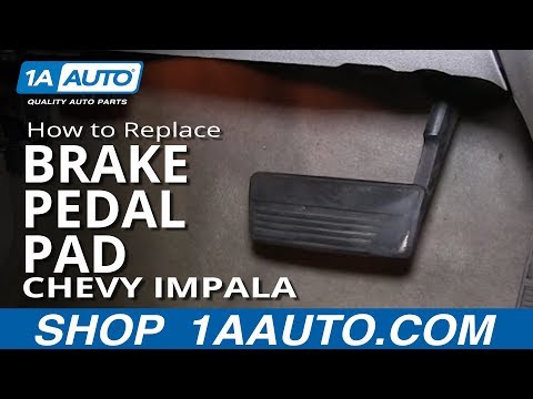 How To Install Worn Out Brake Pedal Pad 2006-12 Chevy Impala and many other GM