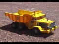 this is my marx big job dump truck. i don't see many of these toys in working condition anymore, so take a moment and enjoy this classic toy in action. i got my first one on christmas day 1964. this toy was on everybody's x-mas list that year. 
**please don't panic! a parts truck was used in the gravel scene. (the only function that works on it is dumping.) i would never put a mint condition toy in harms way.** joe v.
i have big job instructions and a limited number of reproduction battery covers and terminals available!!
contact me if you are interested!