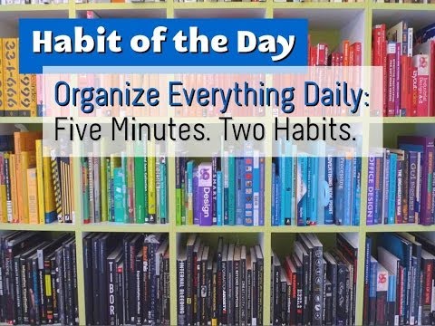 how to organize everything