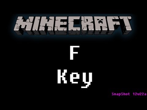 how to use f keys on minecraft
