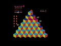 another 80's retro flashback, of the original arcade qbert. it took about 5 tries to remember how to play this game again. i used to tag-play with another person racking up a huge score. he'd play for a few hours, then me for a few hours while he did something else...until we both had had enough and left it with a few hundred lives racked up. they really should have made this game continue to get more difficult. after level 5, it's basically the same thing over and over. see other levels in seperately posted vid.