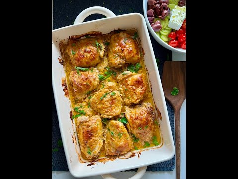 LEMON GARLIC GREEK YOGURT MARINATED CHICKEN 🔥 RECIPE BELOW 👇🏾