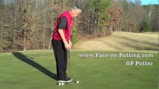 Face on Putting Technique
