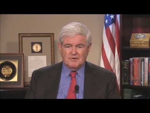 Newt Gingrich does the Hour of Code