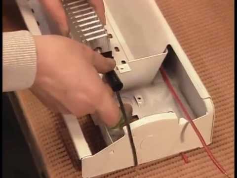 how to remove electric baseboard heater