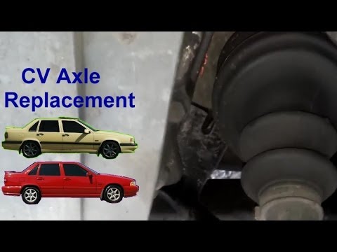 Volvo 850, S70, V70 CV Axle Replacement, Drivers Side – Auto Repair Series