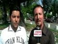 Denny Marini speaking off Ray of Hope to Italian media