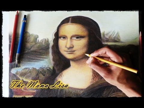 how to draw mona lisa