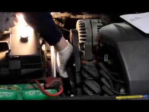 HOW TO REPLACE A FAN BELT 2003 BUICK PARK AVE