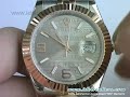 Grey Dial Rolex Date-Just New Version